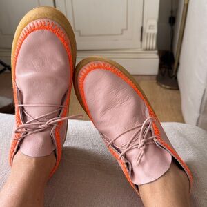 Free people NWT Laidback London Crochet Shenje Rose & Orange ❤️